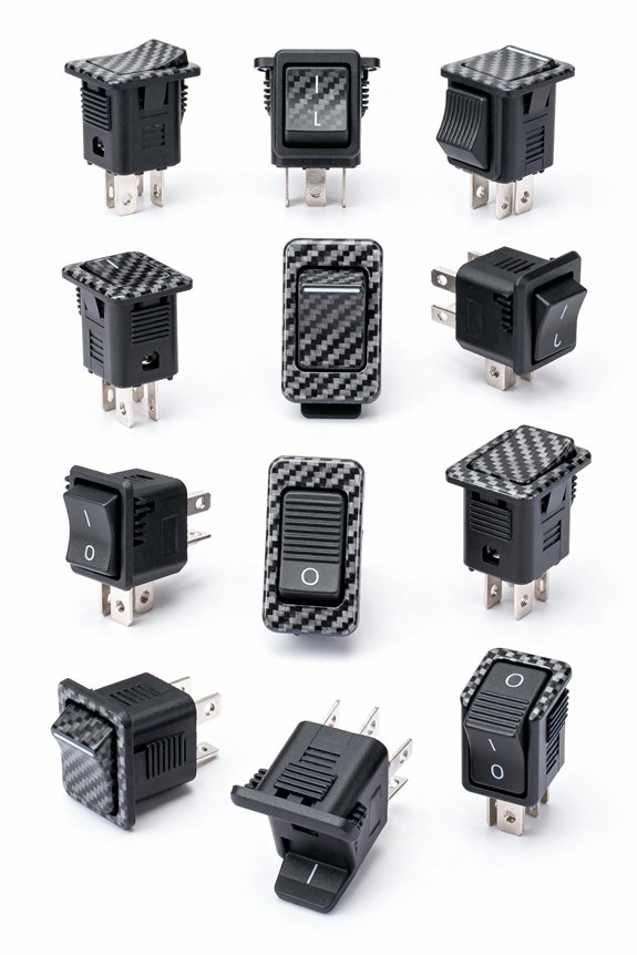 reliable waterproof rocker switches