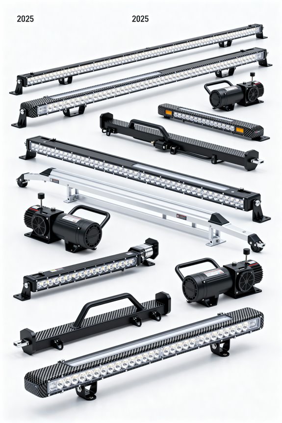 top low profile light bars
